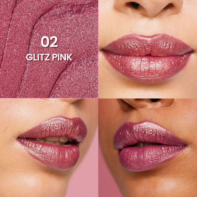 Swiss Beauty More Than Glitter Lipstick (2 Glitz Pink)