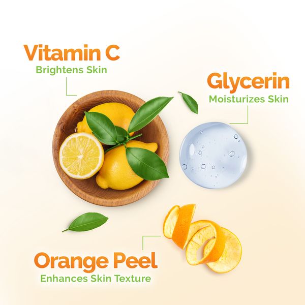 Mamaearth Vitamin C Moisturizing Body Wash with Vitamin C & Refreshing Lemon for Skin Illumination - 275 ml