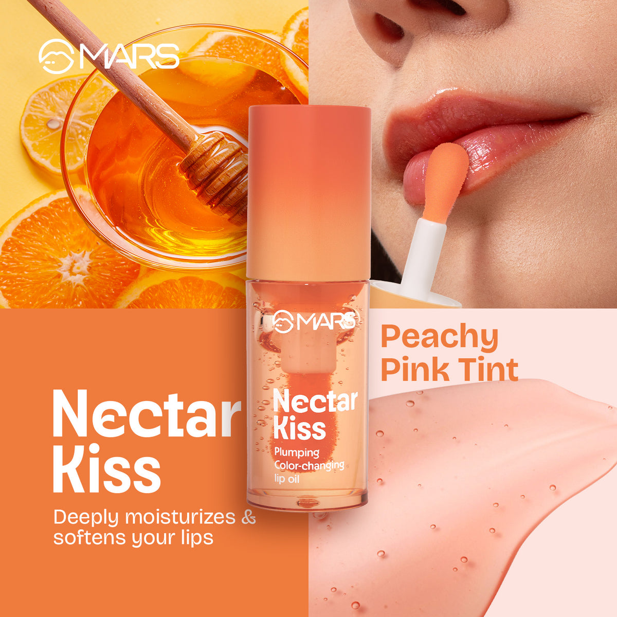 Mars Plumping Color Changing Lip Oil