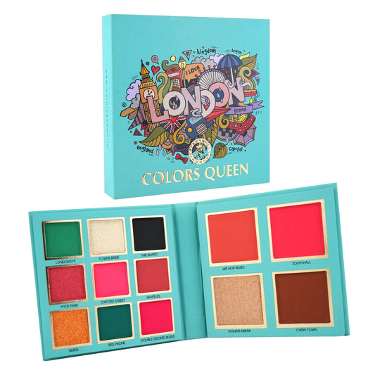 Colors Queen Country Obsession Eyes & Face Palette / 02 London