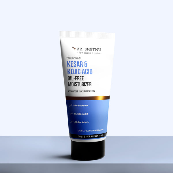 Dr. Sheth's Kesar & Kojic Acid Oil Free Moisturizer - 50g