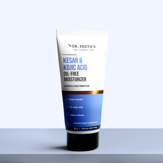Dr. Sheth's Kesar & Kojic Acid Oil Free Moisturizer - 50g