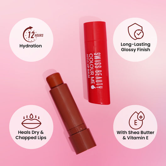 Swiss Beauty Colour Me Lip Balm 02(Coconut Blast)