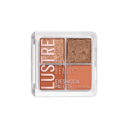 Swiss Beauty Lustre Eyeshadow Palette 02(Nude Addict)