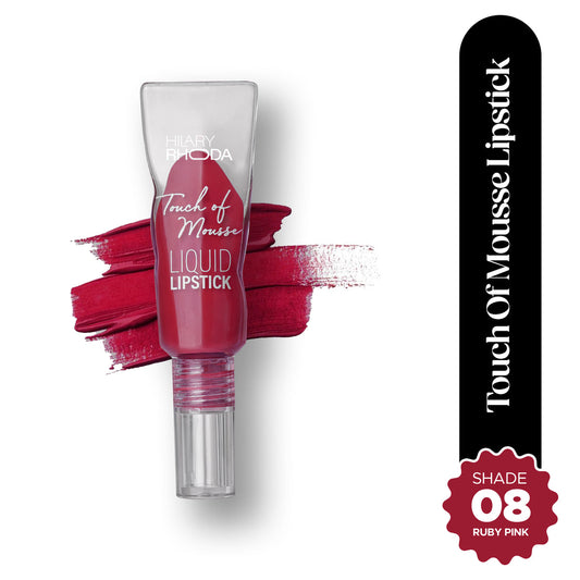 Hilary Rhoda Touch Of Mousse Lipstick (Ruby Pink 08)