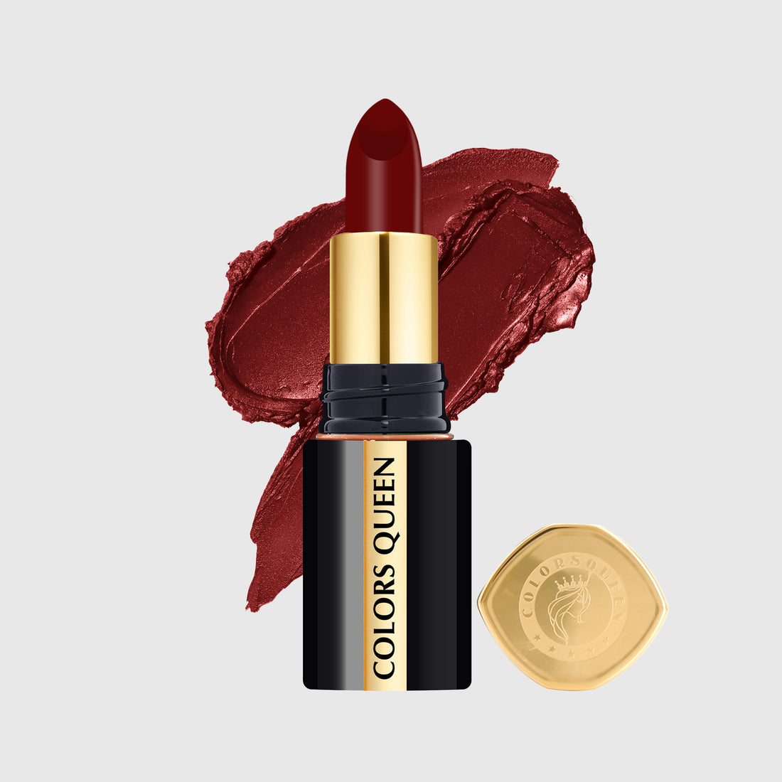 Colors Queen Luxury Matte Non-Transfer Lipstick Waterproof & Bold (11Royal Rust Mehroon)