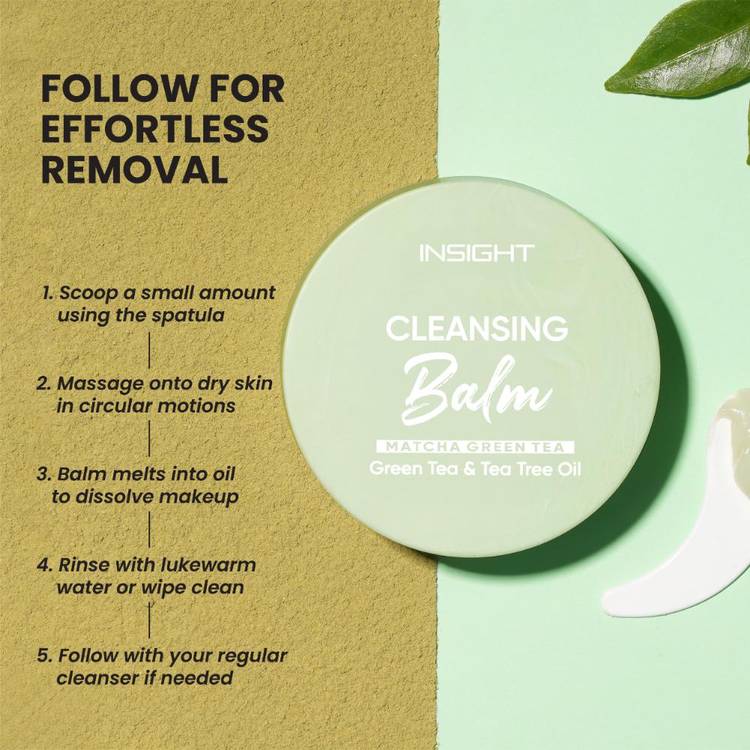 Insight Cosmetics Matcha Green Tea Cleansing Balm (25g)