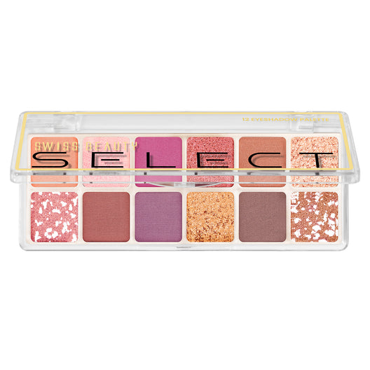 Swiss Beauty Select Eyeshadow Palette (01 Fast Nights)