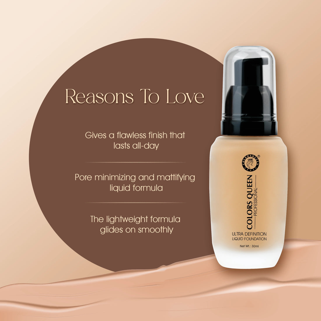 Ultra Definition Liquid Foundation (01 Natural Ivory)