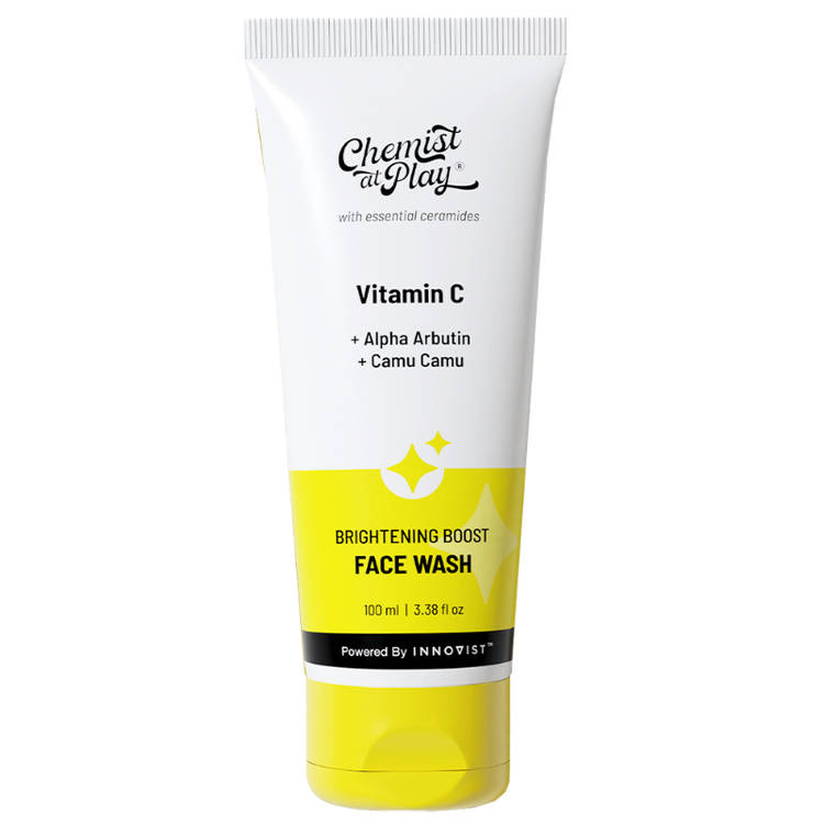 Chemist at Play Vitamin C Brightening Face Wash Face Cleanser for Oily&Dry Skin
(100ml)