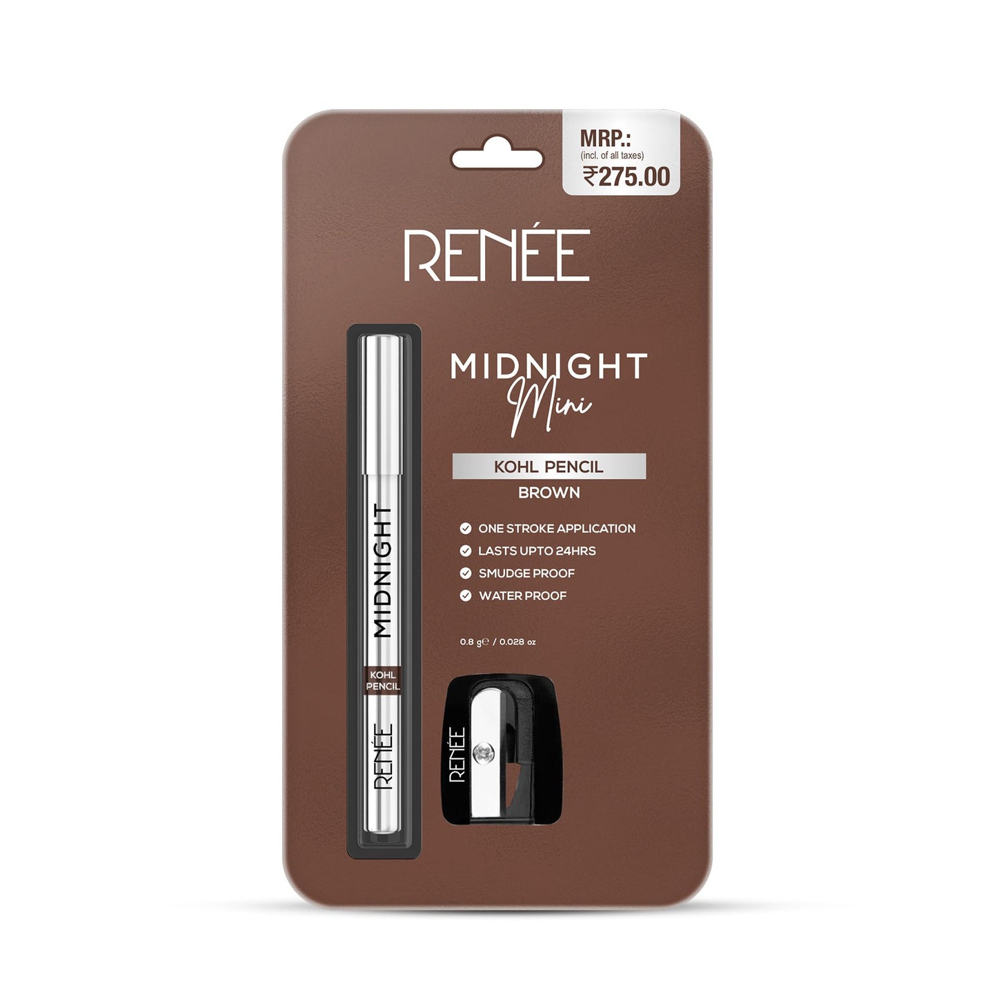 RENEE Midnight Mini Kohl Pencil - Brown