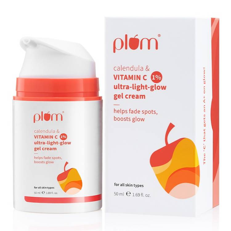 Plum 1% Vitamin C Ultra-Light-Glow Boosting Gel Cream (50ml)