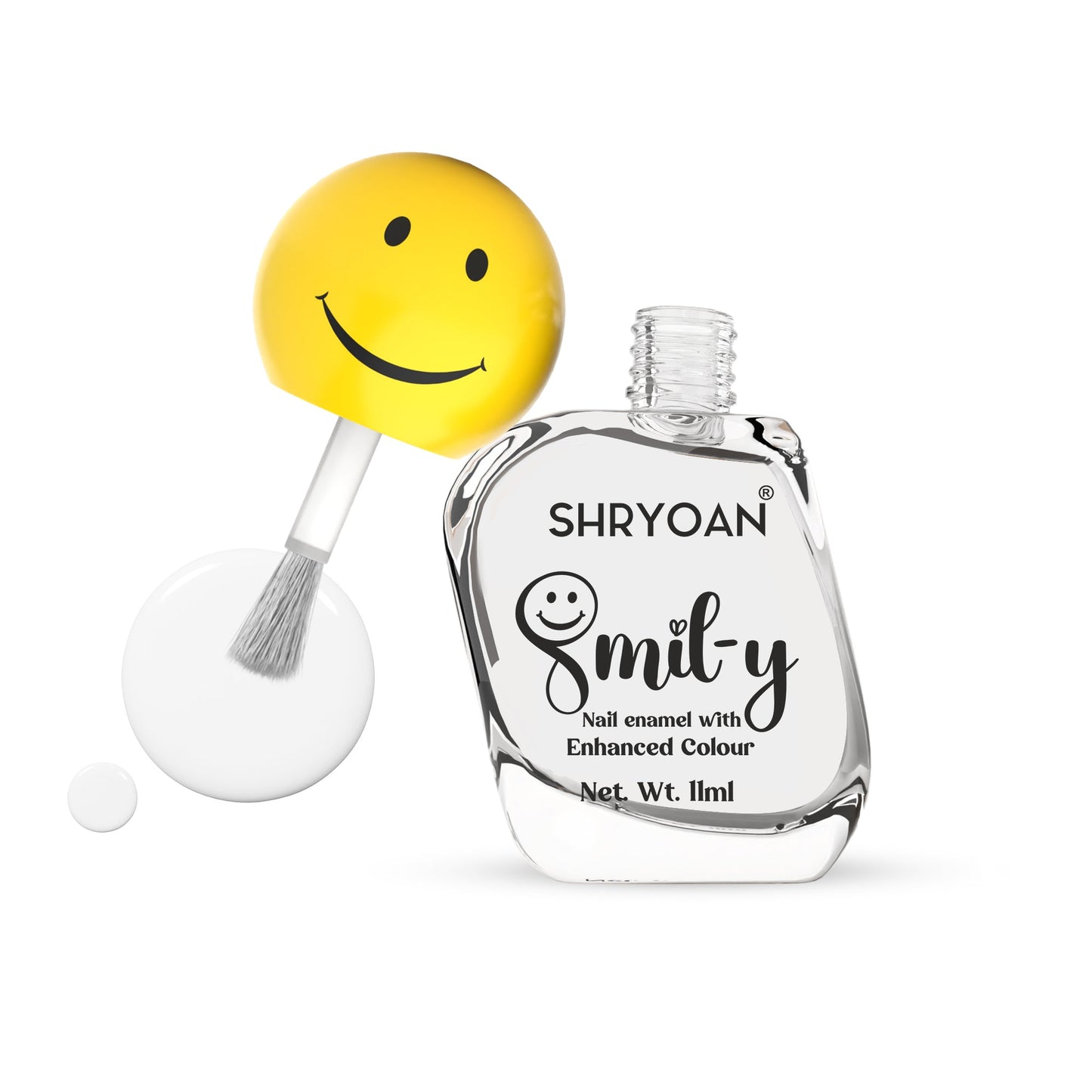 Shryoan Ultra Glossy Nail Paint (White)