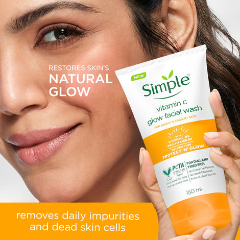 Simple Vitamin C Facial Wash (150ml)