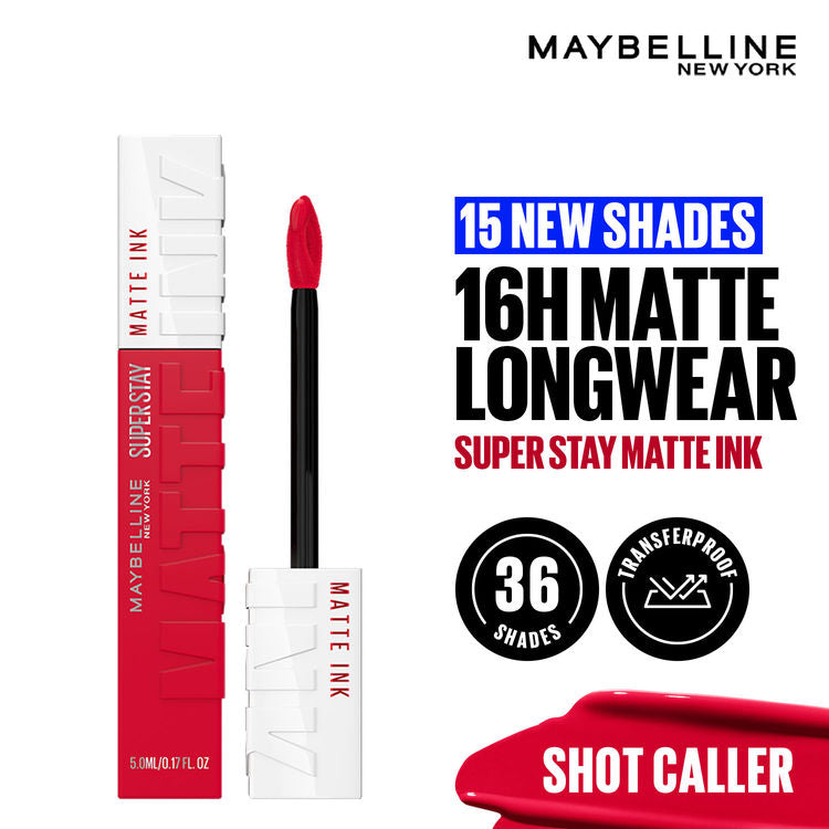 Maybelline Super Stay Matte Ink Liquid Lipstick(Shot Caller)