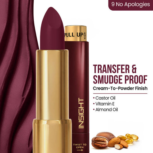 Insight Cosmetics Blur Rouge Lipstick - 09 No Apologies (4.2g)