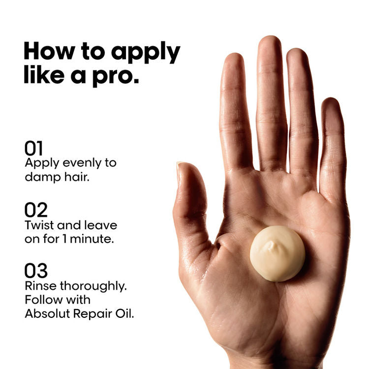 L'Oréal Professionnel Absolut Repair Mask For Dry and Damaged Hair With Protein & Omega-9 (250gm)