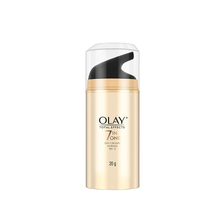 Olay Total Effects Day Cream With SPF 15 Normal, Fights 7 Signs Of Ageing With Niacinamide
(20g)