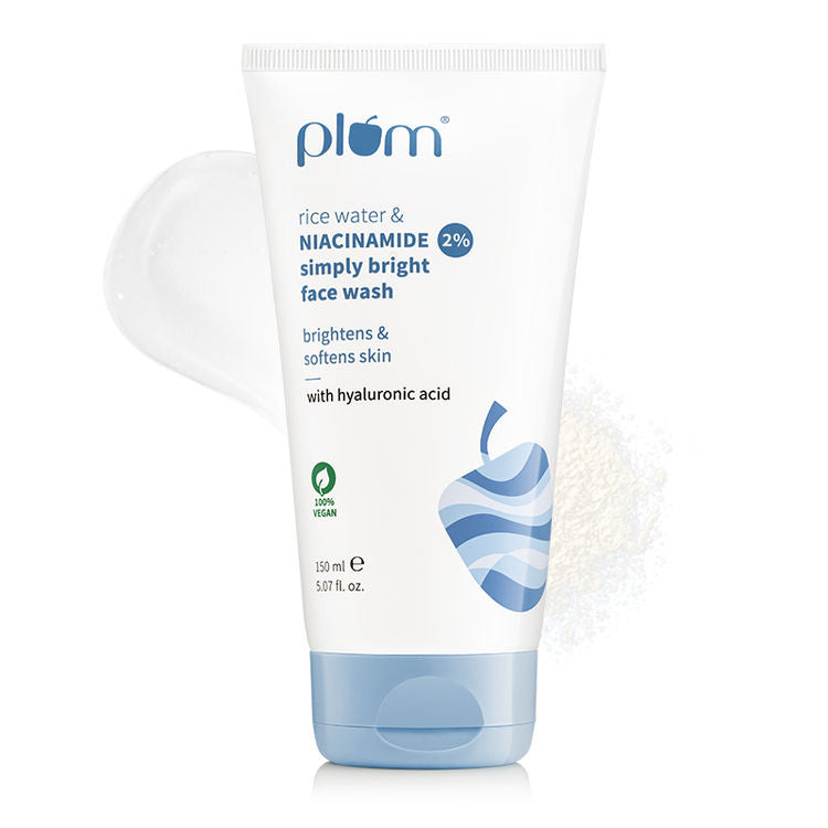 Plum 2% Niacinamide Face Wash With Rice Water (150ml)