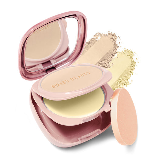 Swiss Beauty Matte & Set Duo Compact (03Sand)