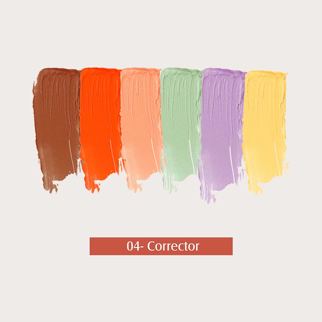 Glam21 Cream Concealer Corrector Palette (04Corrector)