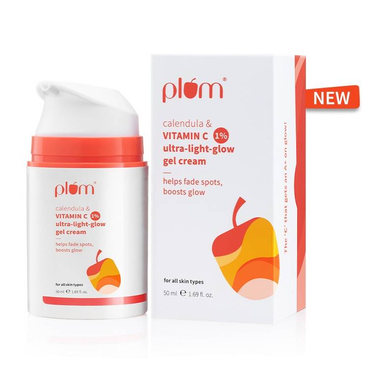 Plum 1% Vitamin C Ultra-Light-Glow Boosting Gel Cream (50ml)