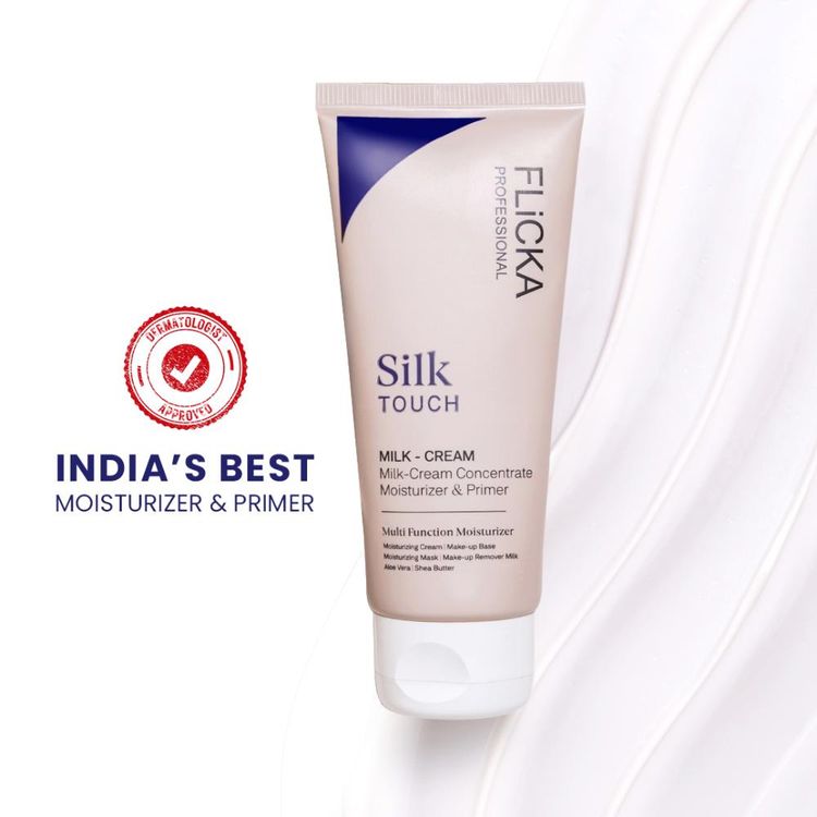 FLiCKA Silk Touch 3-In-1 Moisturizer Primer And Sun Care Dermatologically Tested And Minimize Pores
(60g)
