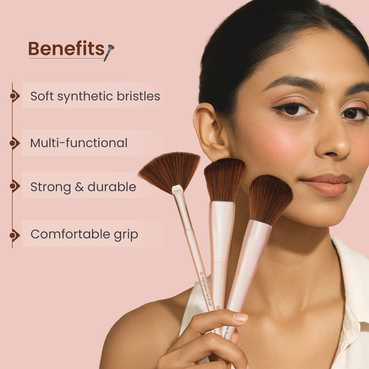 Swiss Beauty
Heartistry Makeup Brush Set Of 12 For Face, Eyes & Lips (12pcs)