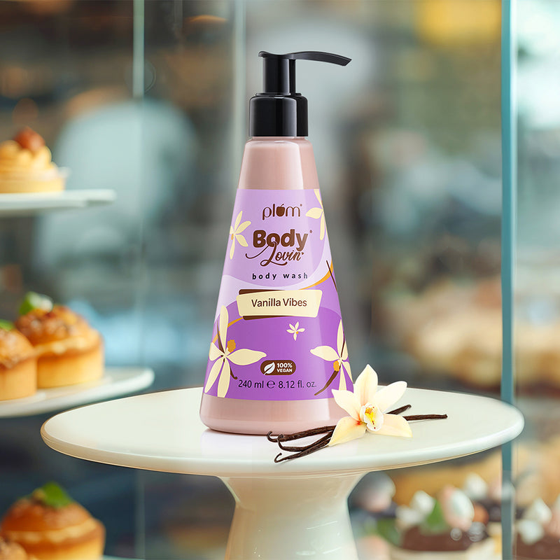 Plum Vanilla Vibes Body Wash (240ml)