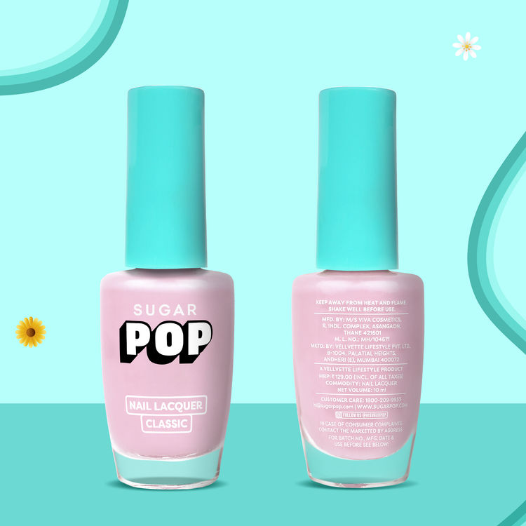 SUGAR POP Nail Lacquer (50 Pearl Pink)