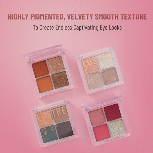 Swiss Beauty Lustre Eyeshadow Palette 02(Nude Addict)
