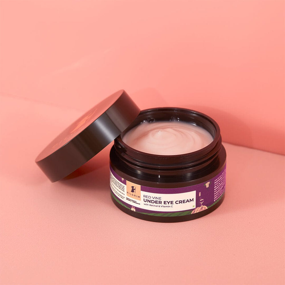Pilgrim Red Vine Under Eye Cream with Retinol & Vitamin C
Experience Bright Eyes