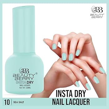 Beauty Berry Insta Dry Nail Lacquer (SEA SALT-10)