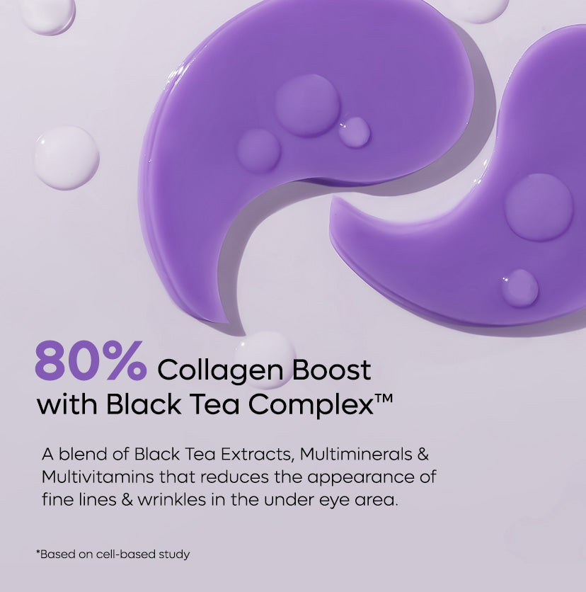 Mcaffeine Black Tea Complex™ Hydrogel Under Eye Patches (15 Pairs)