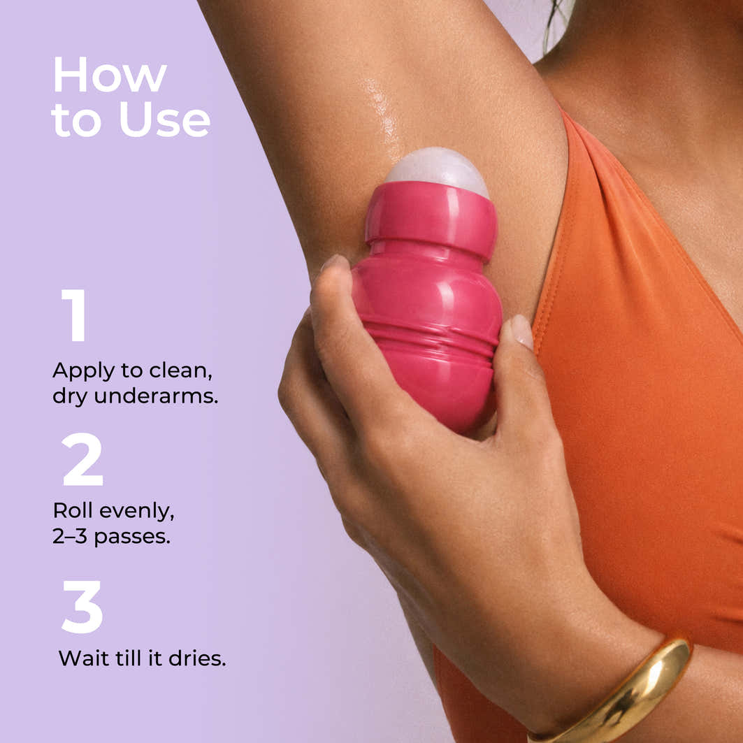 Hula Hoop Brightening Underarm Roll-On Deodorant