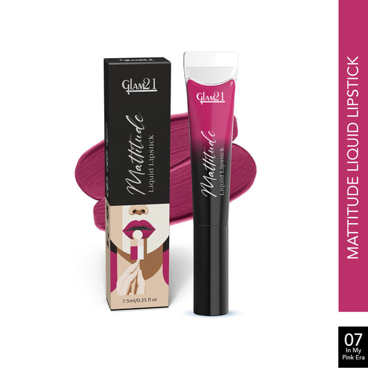 Glam21 Mattitude Lipstick (07In My Pink Era)