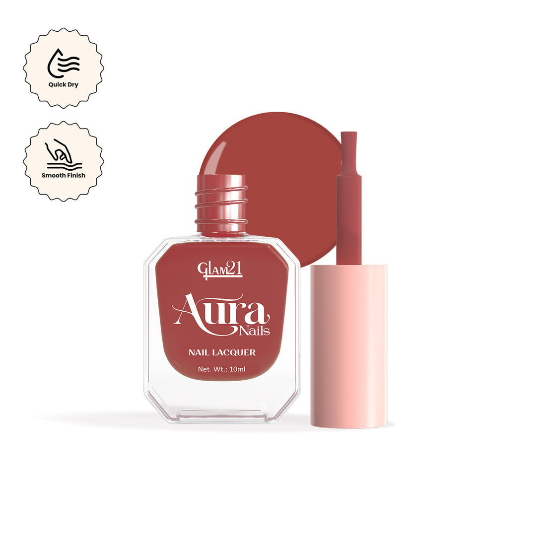 Glam21 Aura - Nail Lacquer (44Cinnamon Shot)