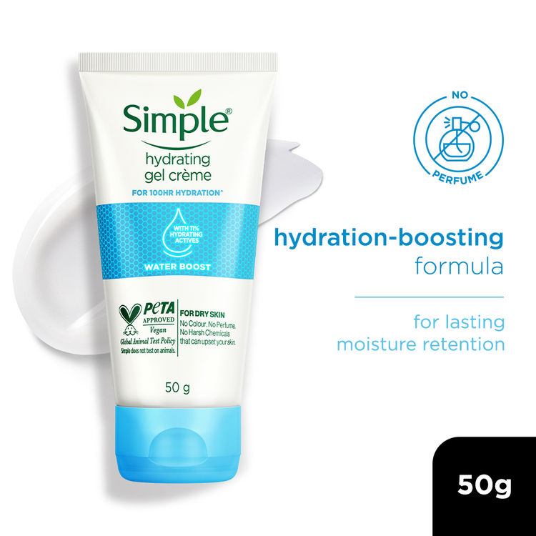 SimpleWater Boost Hydrating Gel Creme 100 HR Hydration (50 g)
