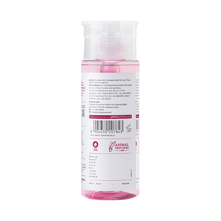 Plum 5% Glycolic Acid & Goji Berry Exfoliating Toner for textured skin (150ml)