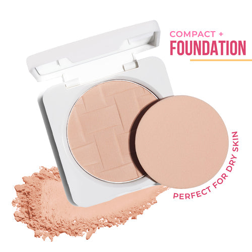 Insight cosmetics Moisture Lock Compact Foundation (02 Ivory Whisper)