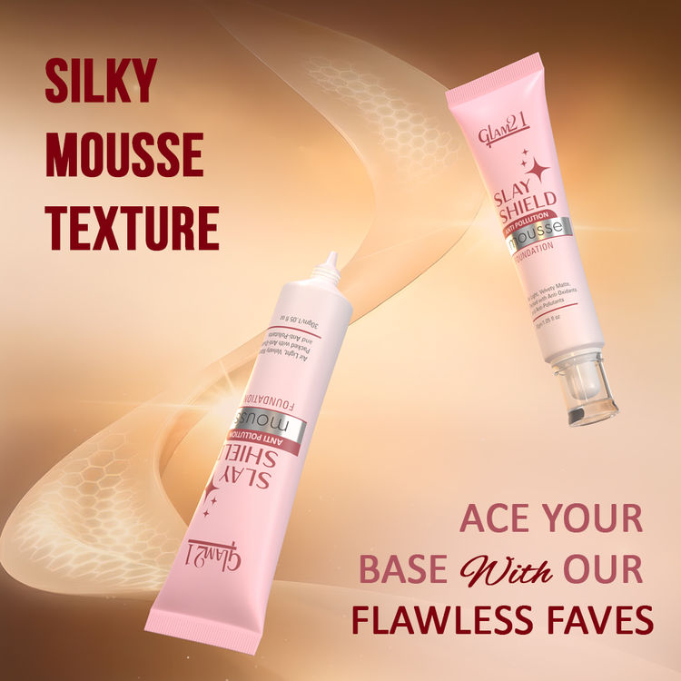 GLAM21 Slay Shield Mousse Foundation (01 Ivory)