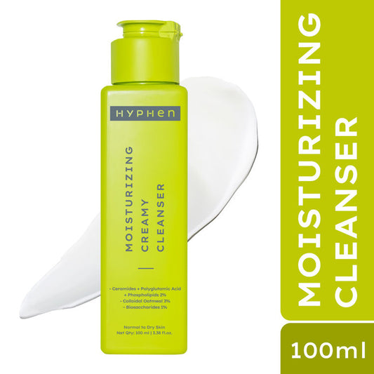 Hyphen Moisturizing cream cleanser with ceramides for dry skin - 100 ml