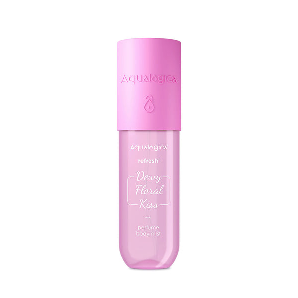 Aqualogica Refresh+ Dewy Floral Kiss Perfume Body Mist with Zemea & Hyaluronic Acid- 150 ml