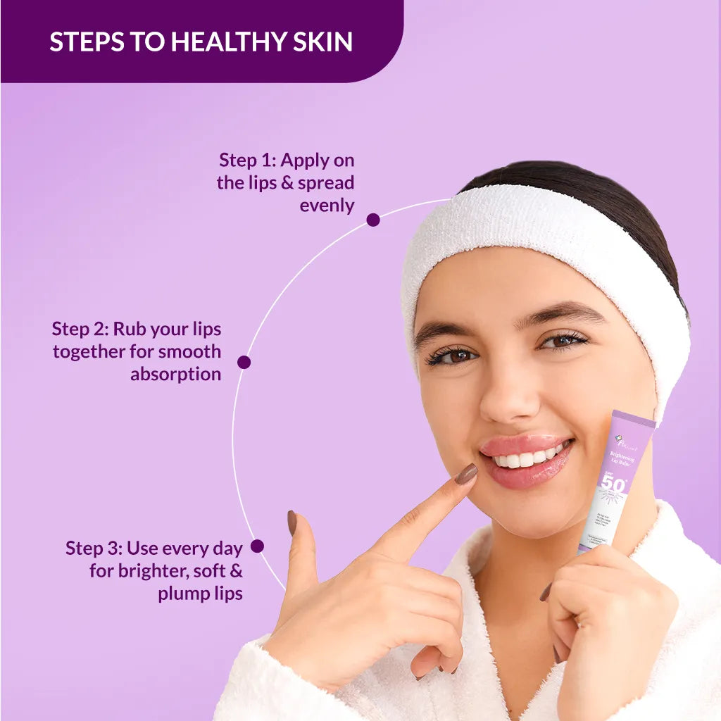 Fixderma Brightening Lip Balm SPF 50+ | Best Lip Balm for Dark Lips with SPF 50+