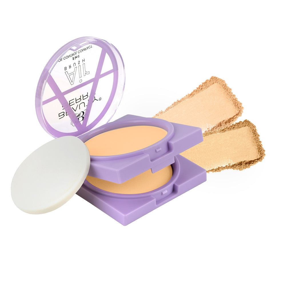 Beauty Berry Airbrush 2 in 1 Oil Control Compact / 01