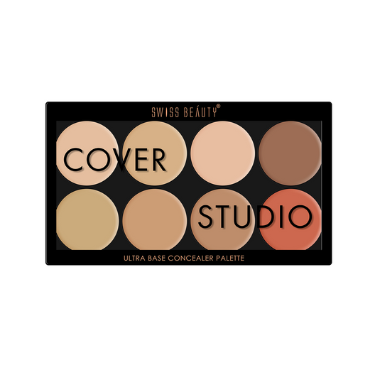 Swiss Beauty Cover Studio Concealer Palette (Multi-Color-01)