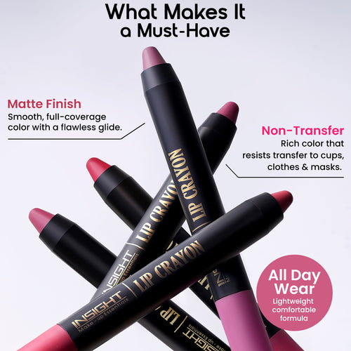 Insight cosmetics Lip Crayon
(02 Barbie)