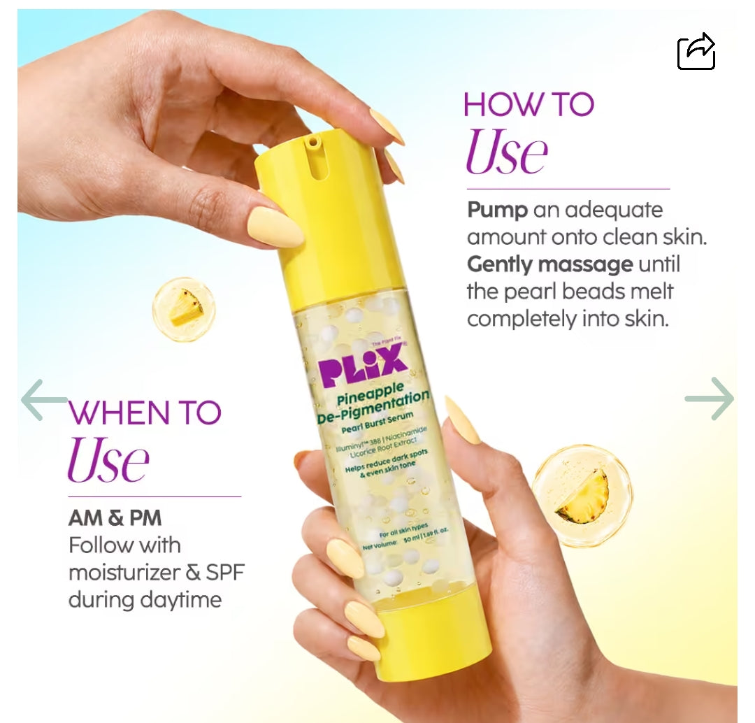Pineapple Pearl Burst Serum for Bright, Even Toned Skin / 50ml