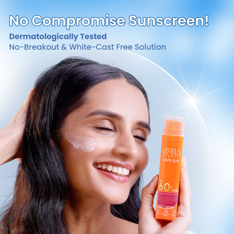 Lotus Herbals UltraRX Sunscreen serum SPF 60+ PA++++All skin typesDermatologically tested (50ml)