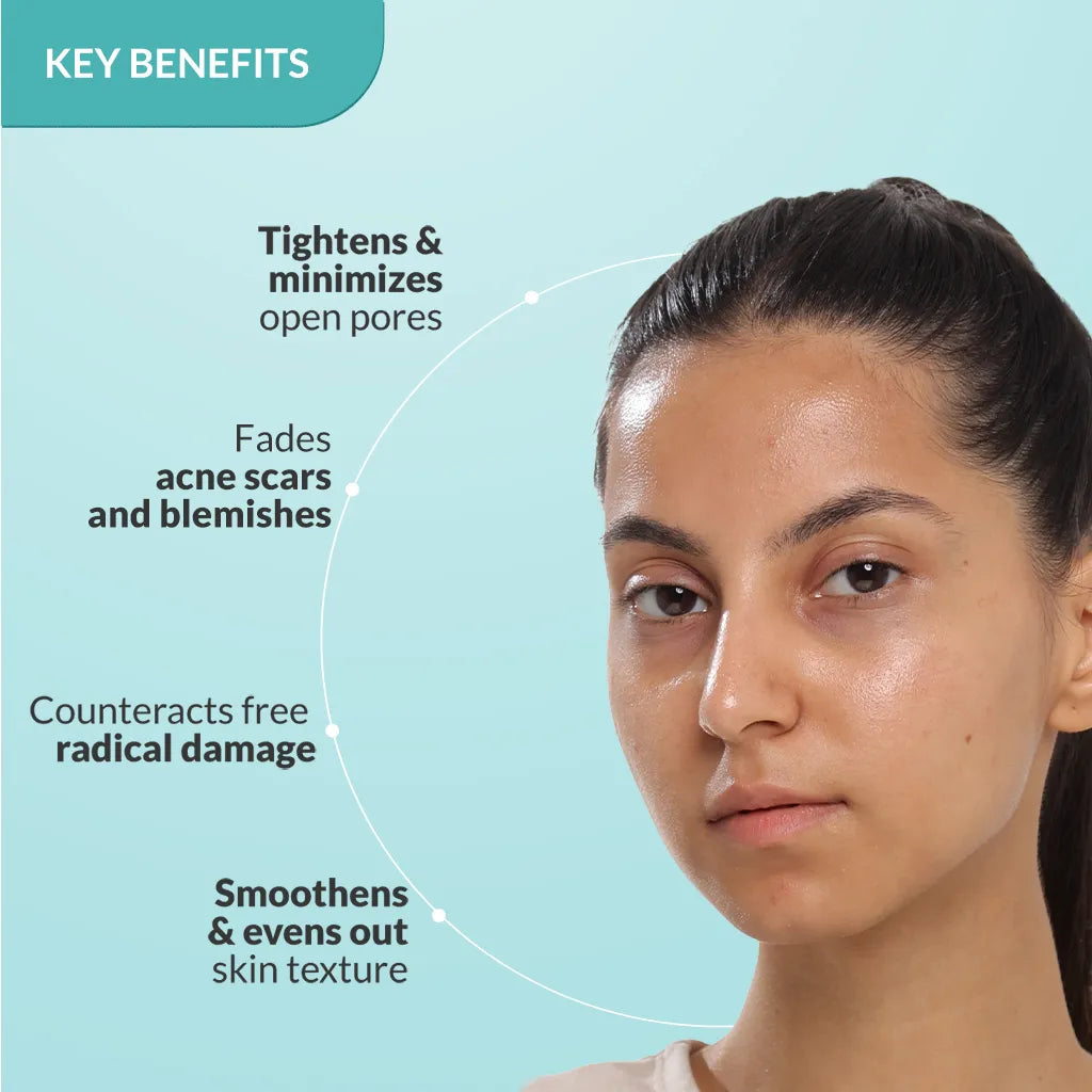 Fixderma Pore Minimizer Face Serum | 20% Niacinamide for Minimizing Enlarged Pores Over Time